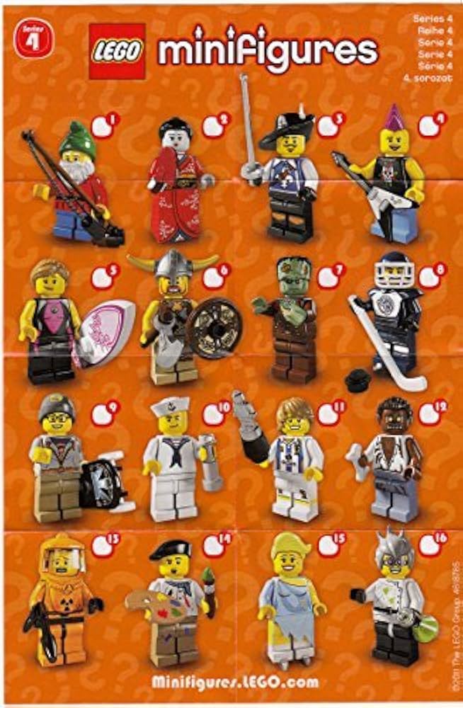 	Minifigures Series 4	